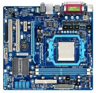 Gigabyte M68M-S2P integrated GF7050 motherboard supports C68